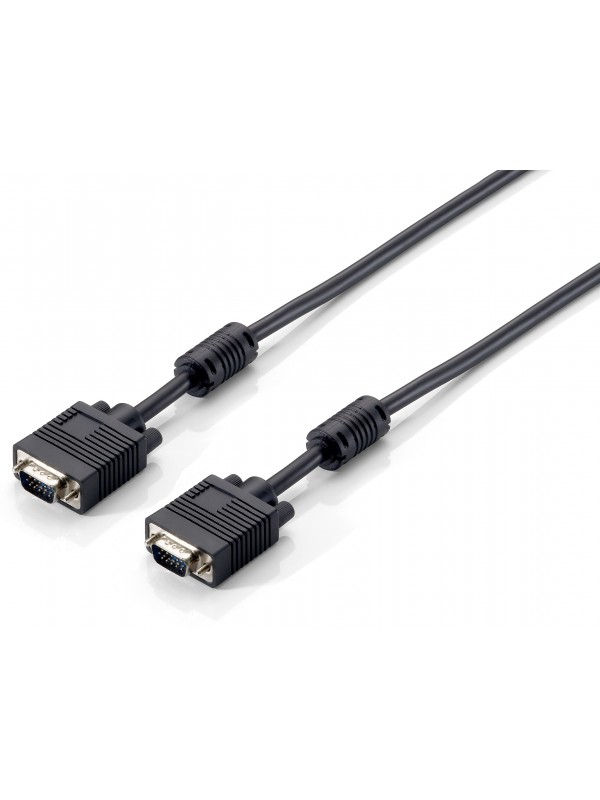 Equip 118817 cable VGA 1,8 m VGA (D-Sub) Negro