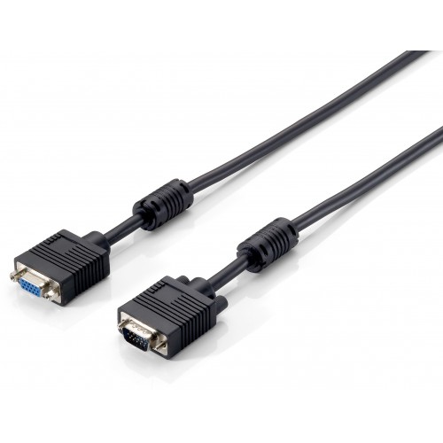 Equip 118802 cable VGA 5 m VGA (D-Sub) Negro