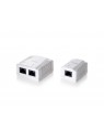 Equip 235112 toma de corriente RJ-45 Blanco