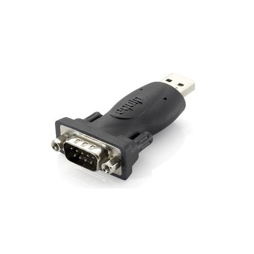 Equip 133382 adaptador de cable USB A RS-232 Negro