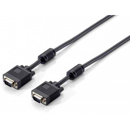 Equip 118816 cable VGA 20 m VGA (D-Sub) Negro