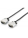 Equip 118867 cable VGA 30 m VGA (D-Sub) Negro, Plata