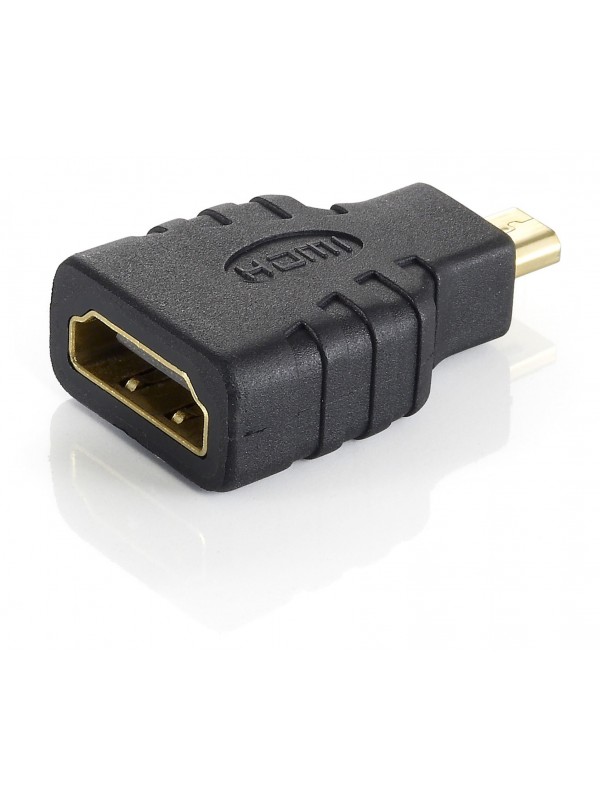 Equip 118915 adaptador de cable microHDMI HDMI Negro