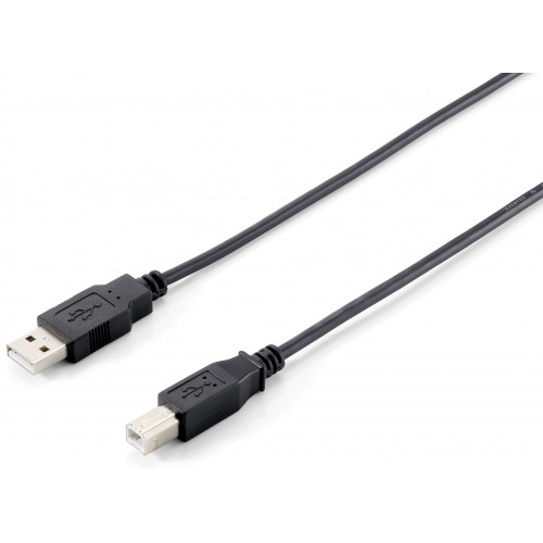 Equip 128863 cable USB 1 m 2.0 USB A USB B Negro