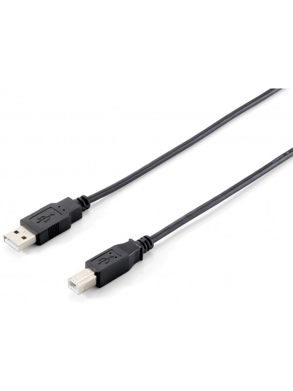 Equip 128863 cable USB 1 m 2.0 USB A USB B Negro