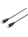 Equip 128863 cable USB 1 m 2.0 USB A USB B Negro