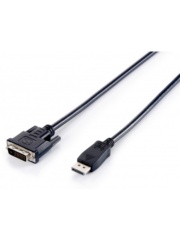 Equip 119336 adaptador de cable de vídeo 2 m DisplayPort DVI-D Negro