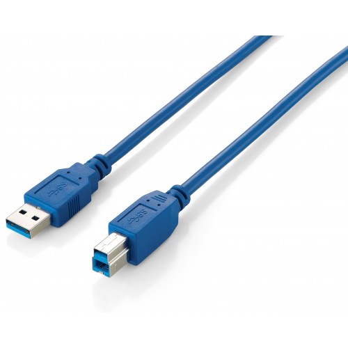 Equip 128291 cable USB 1 m 3.2 Gen 1 (3.1 Gen 1) USB A USB B Azul