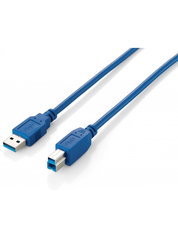 Equip 128291 cable USB 1 m 3.2 Gen 1 (3.1 Gen 1) USB A USB B Azul