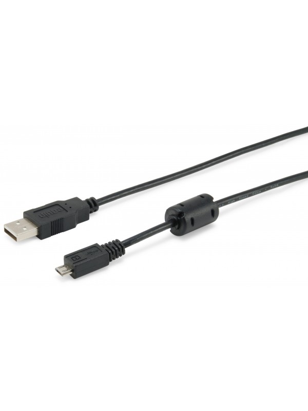 Equip 128551 cable USB 1,8 m 2.0 USB A Micro-USB B Negro