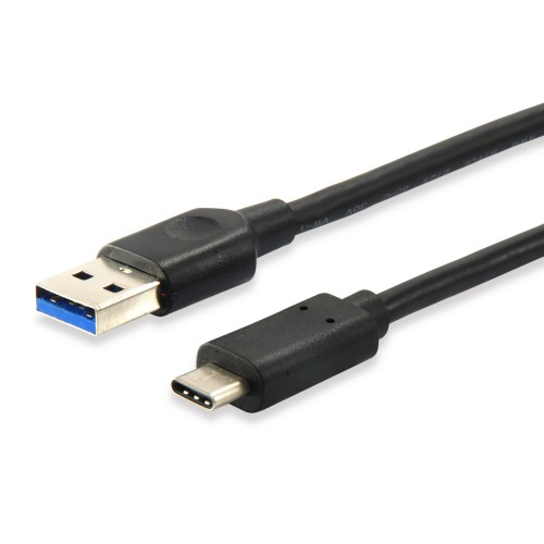 Equip 12834107 cable USB 1 m 3.2 Gen 2 (3.1 Gen 2) USB A USB C Negro