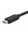 Equip 12834107 cable USB 1 m 3.2 Gen 2 (3.1 Gen 2) USB A USB C Negro