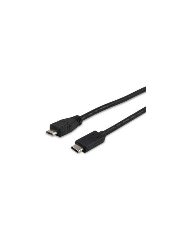 Equip 12888407 cable USB 1 m 2.0 Micro-USB B USB C Negro