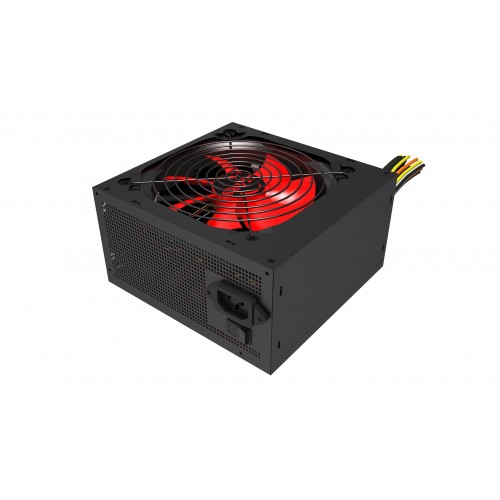 Mars Gaming MPII550 unidad de fuente de alimentación 550 W 20+4 pin ATX ATX Negro, Rojo