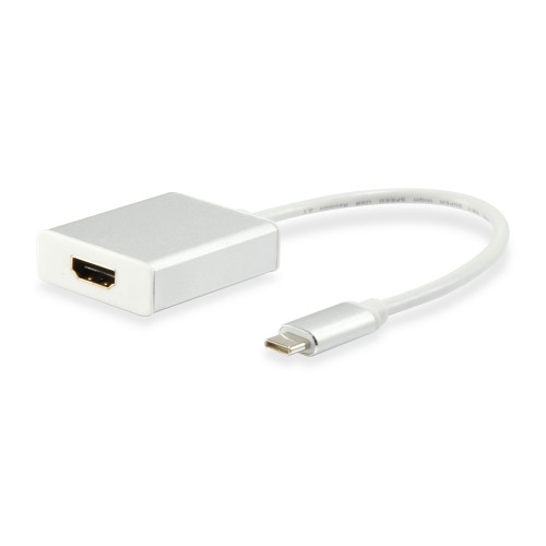 Equip 133452 adaptador de cable USB Type C HDMI Blanco