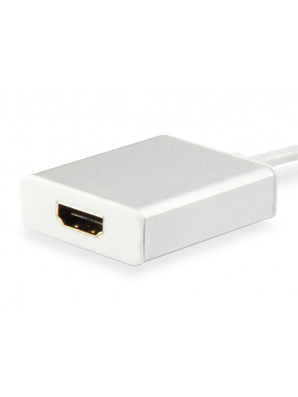 Equip 133452 adaptador de cable USB Type C HDMI Blanco