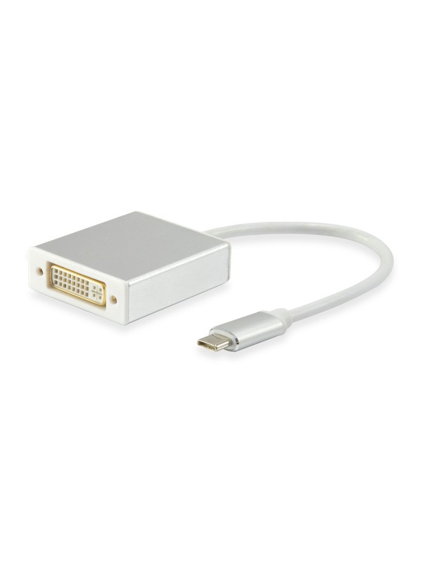 Equip 133453 adaptador de cable USB Type C DVI Blanco