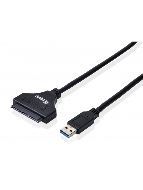 Equip 133471 adaptador de cable USB 3.0 A SATA Negro