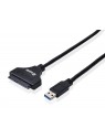 Equip 133471 adaptador de cable USB 3.0 A SATA Negro