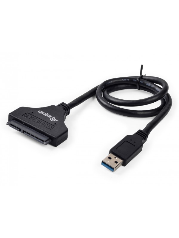 Equip 133471 adaptador de cable USB 3.0 A SATA Negro