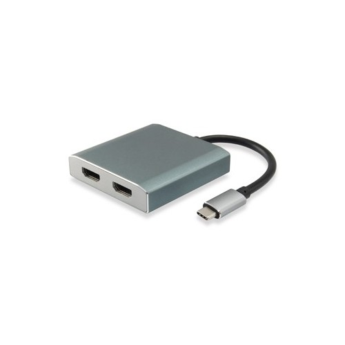 Equip 133464 Adaptador gráfico USB 4096 x 2160 Pixeles Gris