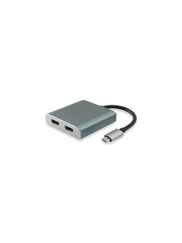 Equip 133464 Adaptador gráfico USB 4096 x 2160 Pixeles Gris