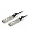 LevelOne DAC-0103 cable de fibra optica 3 m SFP+ Black,Stainless steel