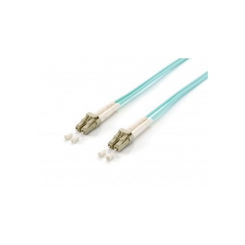 Equip 255413 cable de fibra optica 3 m OM3 LC Turquesa