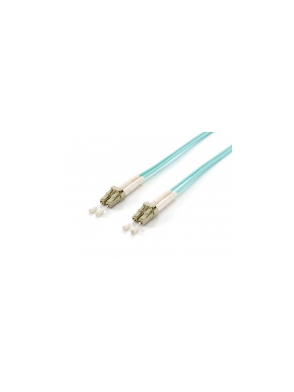 Equip 255413 cable de fibra optica 3 m OM3 LC Turquesa