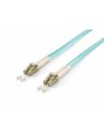 Equip 255413 cable de fibra optica 3 m OM3 LC Turquesa