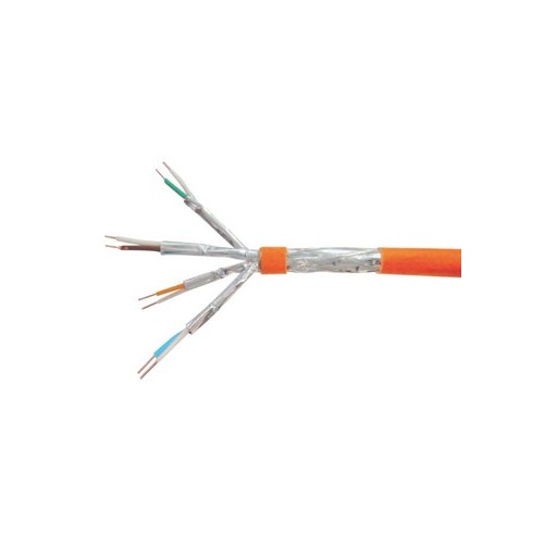 Equip 187321 cable de red 100 m Cat7 S FTP (S-STP) Naranja