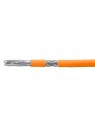 Equip 187321 cable de red 100 m Cat7 S FTP (S-STP) Naranja