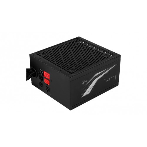 Aerocool Lux RGB 550M unidad de fuente de alimentación 550 W 20+4 pin ATX Negro