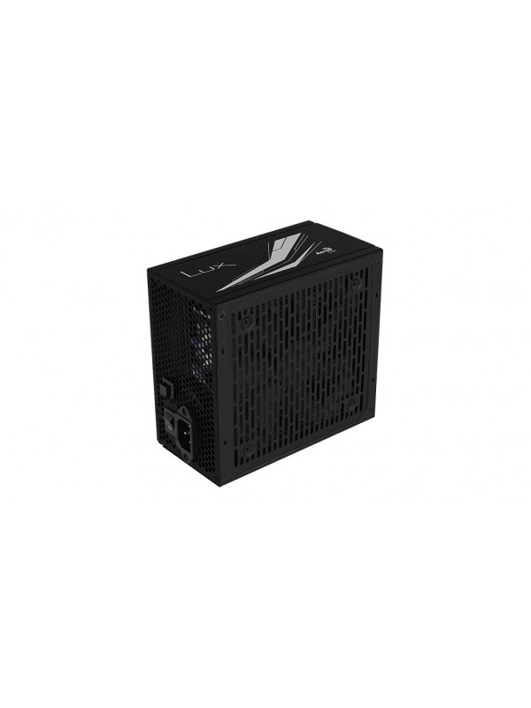 Aerocool Lux RGB 550M unidad de fuente de alimentación 550 W 20+4 pin ATX Negro