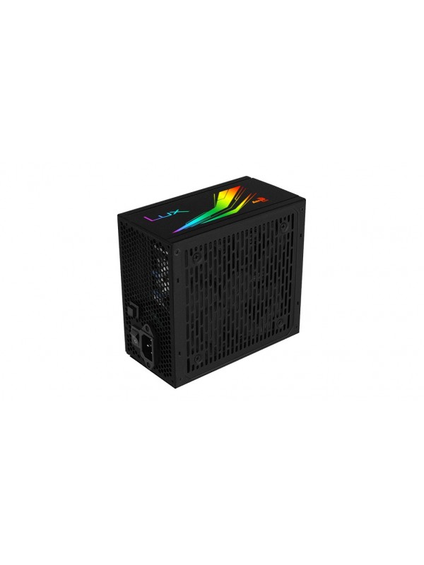 Aerocool Lux RGB 550M unidad de fuente de alimentación 550 W 20+4 pin ATX Negro