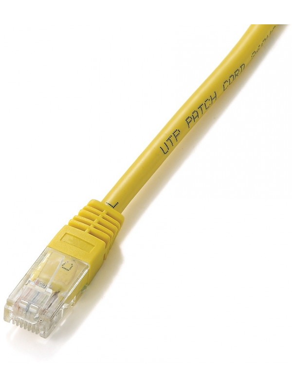 Equip 825465 cable de red 7,5 m Cat5e U UTP (UTP) Amarillo