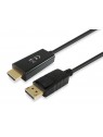 Equip 119391 adaptador de cable de vídeo 3 m DisplayPort HDMI Negro