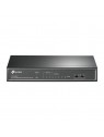 TP-LINK TL-SF1008LP switch No administrado Fast Ethernet (10 100) Negro Energía sobre Ethernet (PoE)