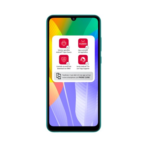 Huawei Y6p 16 cm (6.3") 3 GB 64 GB SIM doble 4G MicroUSB Verde Android 10.0 Servicios móviles de Huawei (HMS, Huawei Mobile