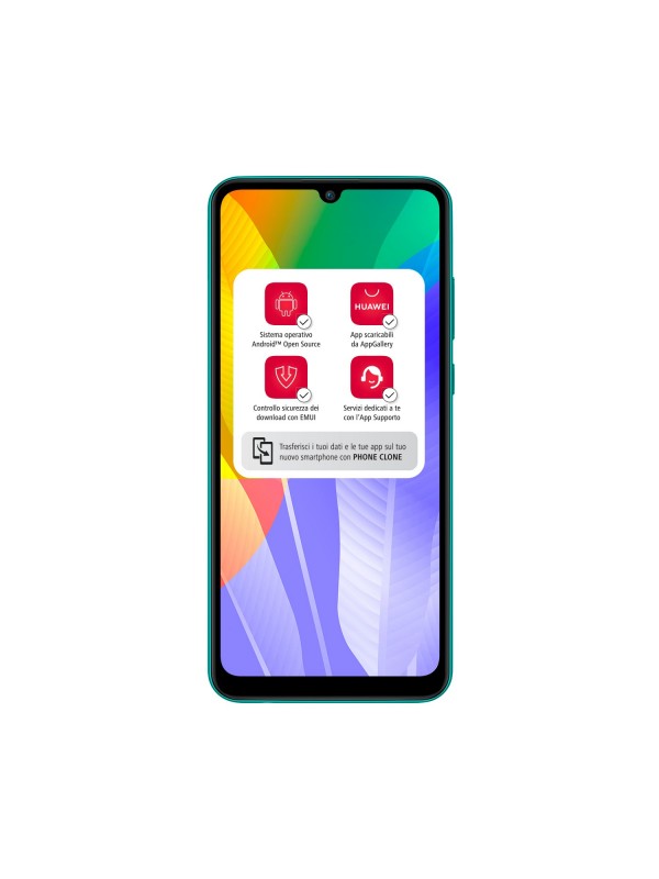 Huawei Y6p 16 cm (6.3") 3 GB 64 GB SIM doble 4G MicroUSB Verde Android 10.0 Servicios móviles de Huawei (HMS, Huawei Mobile