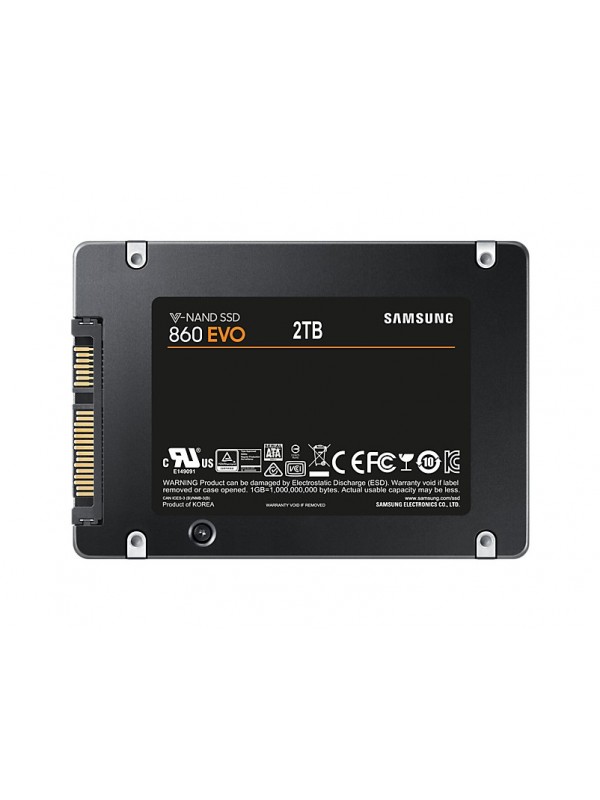 Samsung 860 EVO 2.5" 2000 GB Serial ATA III MLC