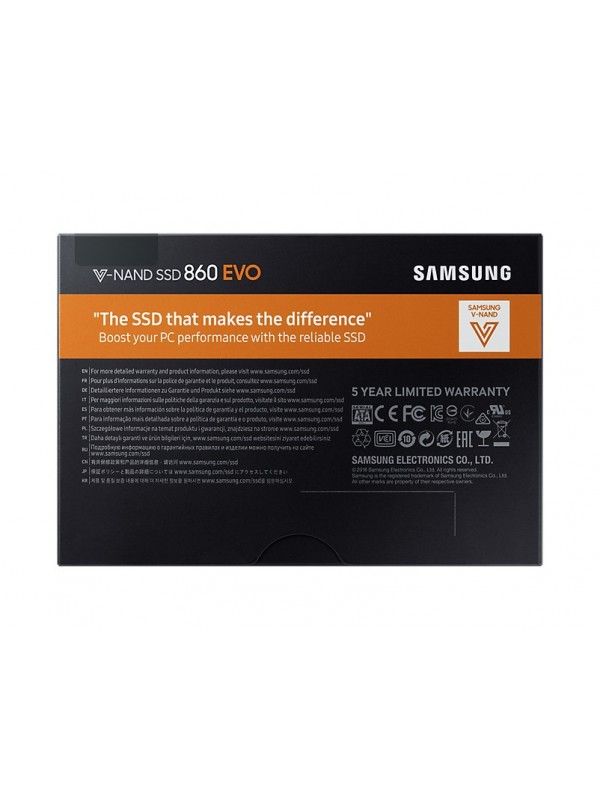 Samsung 860 EVO 2.5" 500 GB Serial ATA III MLC