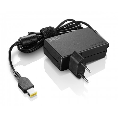 Lenovo 4X20H15596 adaptador e inversor de corriente Interior 65 W Negro