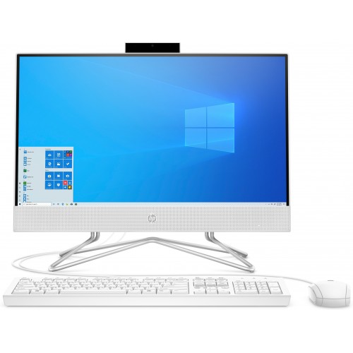 HP 22 -df0020ns 54,6 cm (21.5") 1920 x 1080 Pixeles AMD Ryzen 3 8 GB DDR4-SDRAM 256 GB SSD Wi-Fi 5 (802.11ac) Blanco PC todo en