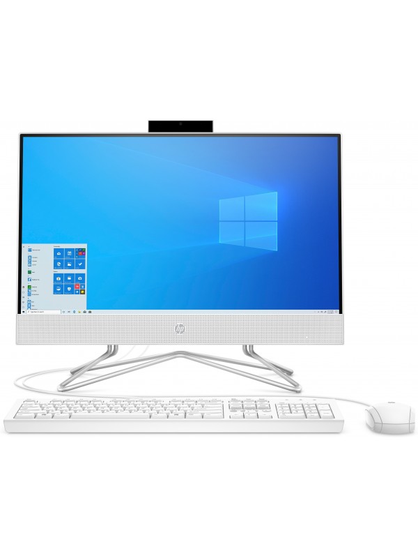 HP 22 -df0020ns 54,6 cm (21.5") 1920 x 1080 Pixeles AMD Ryzen 3 8 GB DDR4-SDRAM 256 GB SSD Wi-Fi 5 (802.11ac) Blanco PC todo en