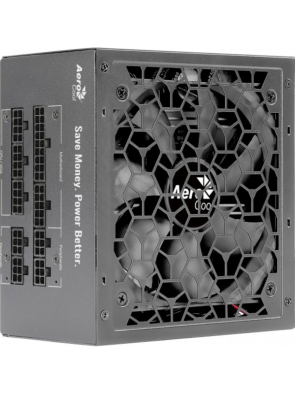 Aerocool AEROB550M unidad de fuente de alimentación 550 W 20+4 pin ATX ATX Negro