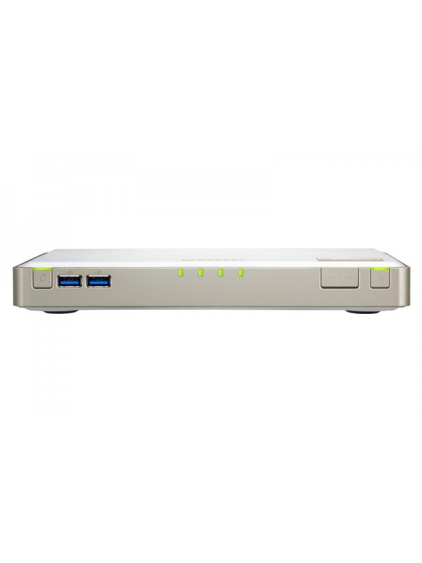 QNAP TBS-453DX J4105 Ethernet Compacto Blanco NAS