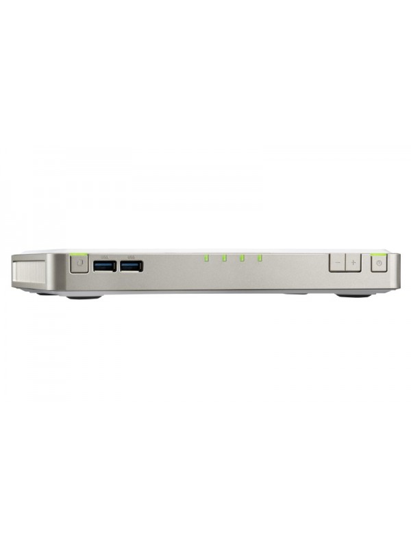 QNAP TBS-453DX J4105 Ethernet Compacto Blanco NAS