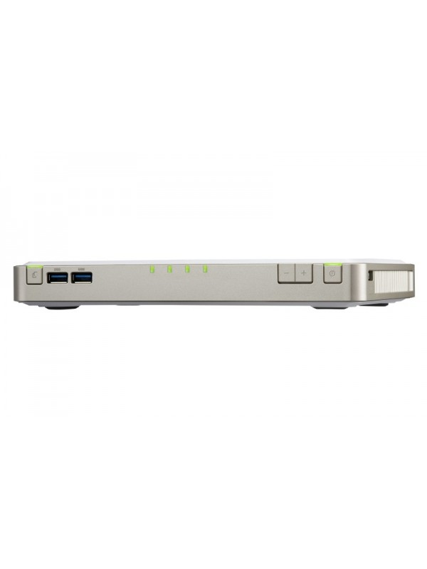 QNAP TBS-453DX J4105 Ethernet Compacto Blanco NAS