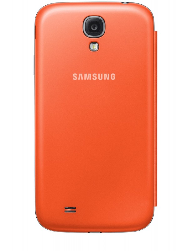 Samsung S View funda para teléfono móvil Libro Naranja